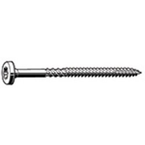 Houtschroef universele bolcilinderkop met ttap RVS A2_30140 Houtschroef universele bolcilinderkop met ttap RVS A2_30140