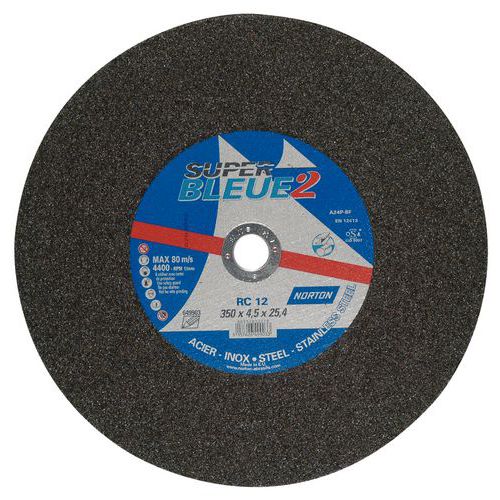 Disque à tronçonner le métal 125 x 1.6 mm moyeu plat - diamètre 125 mm -  Bosch Professionnel