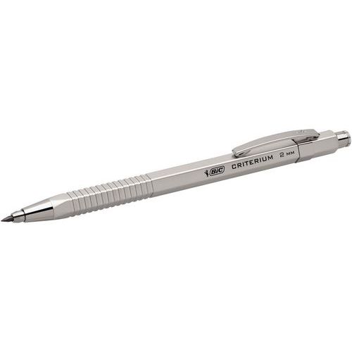 Porte-mines rechargeable Criterium® Silver BIC - Pointe 2 mm 