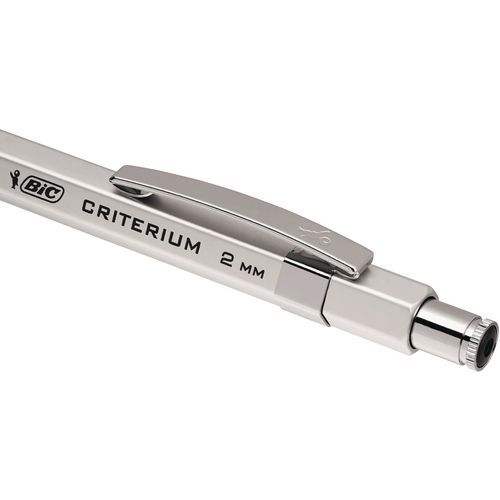 Portemines rechargeable Criterium® Silver BIC Pointe 2 mm Manutan.be