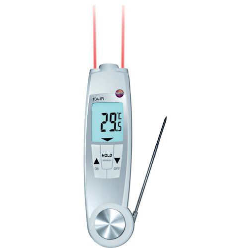 Infraroodthermometer 2-in-1 Testo 104 IR Infraroodthermometer 2-in-1 Testo 104 IR