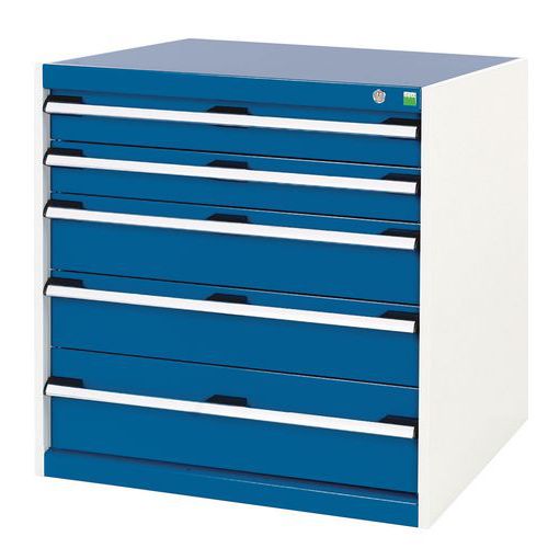Armoire d'atelier à tiroirs Bott SL-87 - Hauteur 80 cm Armoire d'atelier à tiroirs Bott SL-87 - Hauteur 80 cm