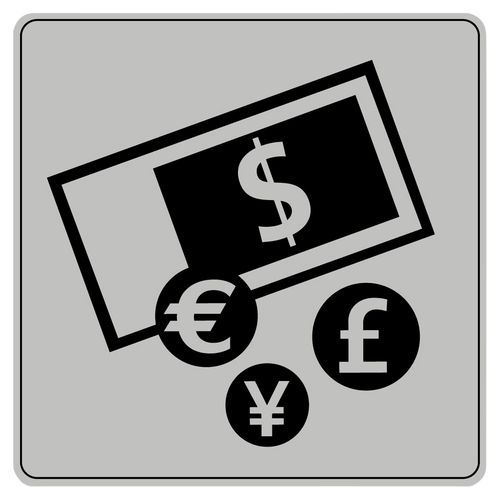 Pictogramme en polystyrène ISO 7001 - Change