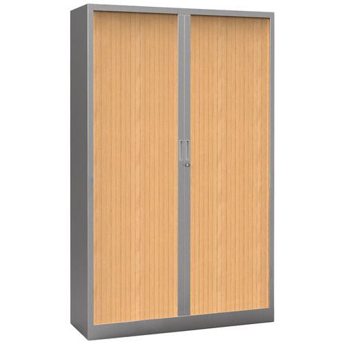Roldeurkast Premium tweekleurig - Hoogte 198 cm Roldeurkast Premium tweekleurig - Hoogte 198 cm