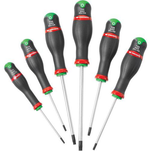 Schroevendraaierset Protwist Torx 6 delig - Facom Schroevendraaierset Protwist Torx 6 delig - Facom
