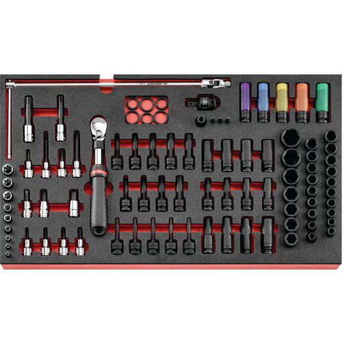 Schuimmodule Auto met slaggereedschap nr. 2/7 voor CM.XXLPF - Facom
