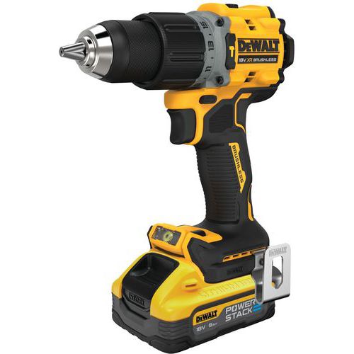 klopboor- /schroefmachine accu XR 18V 5Ah 2accu + lader - Dewalt