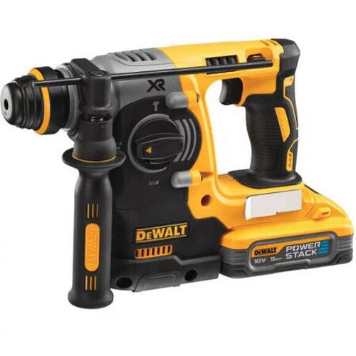 Combihamer accu SDS+ 2,1J 18V XR POWERSTACK 5.0Ah in TSTAK- Dewalt