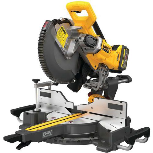 Scie onglets XR Flexvolt 54V 3Ah Ø305mm+2 batteries+chargeur - Dewalt