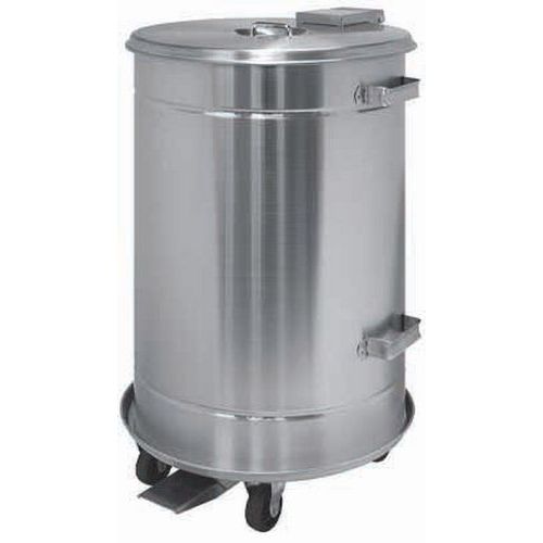 Mobiele pedaalemmer met pedaal waterdicht RVS - Medial Mobiele pedaalemmer met pedaal waterdicht RVS - Medial