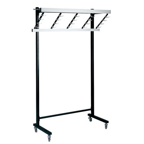 Garderoberek - Breedte 120 cm - 40 en 80 kledingstukken  - Gardelux