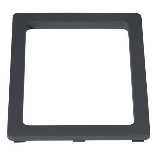 Inzetstuk rechthoek compatibel met frame voor afvalbak 60 en 80 l Inzetstuk rechthoek compatibel met frame voor afvalbak 60 en 80 l