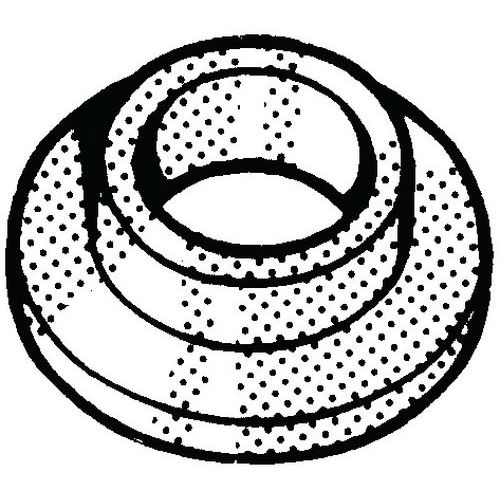 Sluitring met kraag Kunststof Polyamide (nylon) 6.6_56710 Sluitring met kraag Kunststof Polyamide (nylon) 6.6_56710