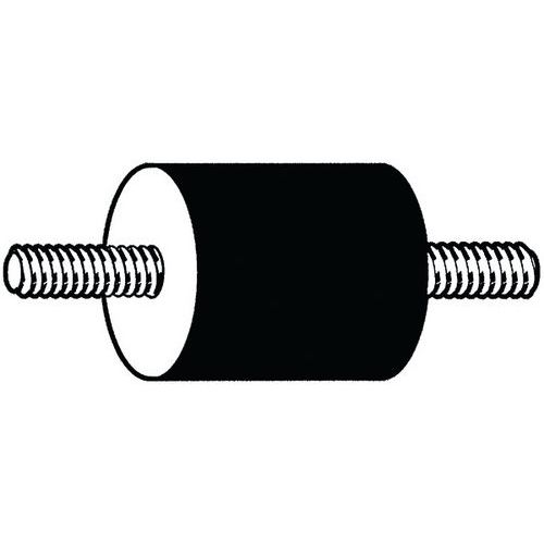 Cilindrische demper type A Staal Elektrolytisch verzinkt_57770 Cilindrische demper type A Staal Elektrolytisch verzinkt_57770