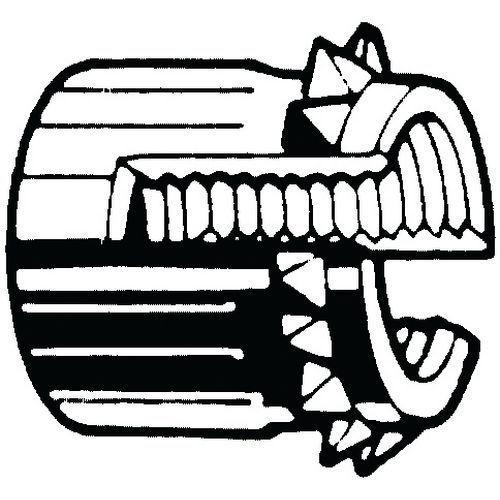 Schroefdraadinsert C Messing_64010 Schroefdraadinsert C Messing_64010