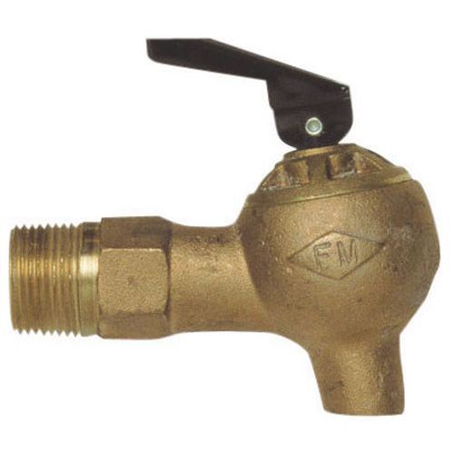 Robinet de sécurité laiton pour fût - 3/4 – Justrite Robinet de sécurité laiton pour fût - 3/4 – Justrite