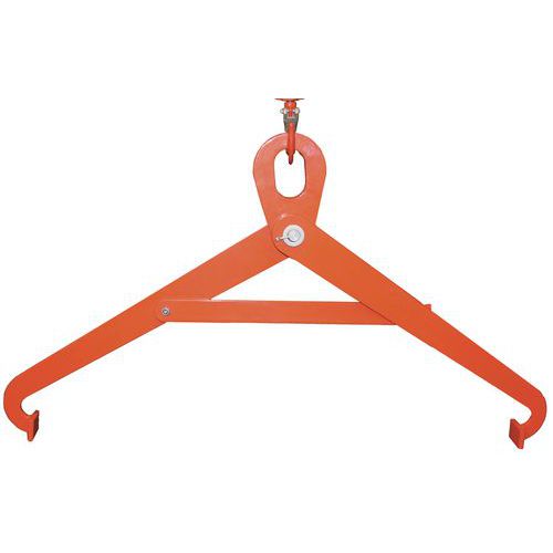 Pince pour fût horizontal à 2 bras - Force 500 kg Pince pour fût horizontal à 2 bras - Force 500 kg