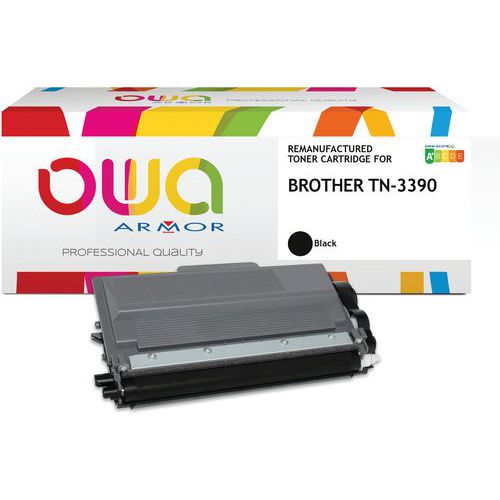 Toner remanufacturé Brother TN-3390 - Noir - Owa Toner remanufacturé Brother TN-3390 - Noir - Owa