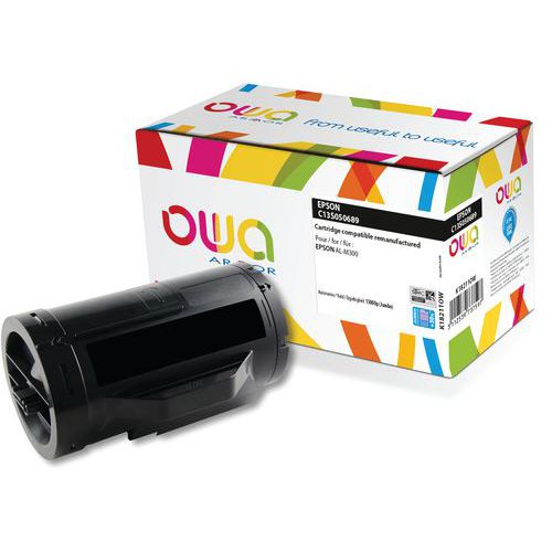 Toner refurbished Epson C13S050689 - Zwart - Owa Toner refurbished Epson C13S050689 - Zwart - Owa
