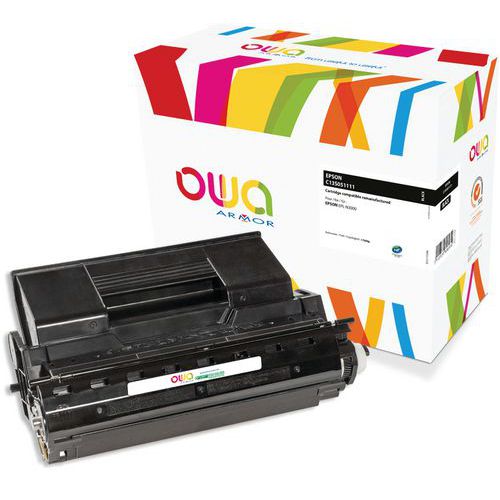 Toner remanufacturé Epson C13S051111 - Noir - Owa Toner remanufacturé Epson C13S051111 - Noir - Owa