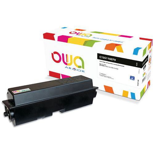 Toner remanufacturé Epson C13S110079 - Noir - Owa Toner remanufacturé Epson C13S110079 - Noir - Owa