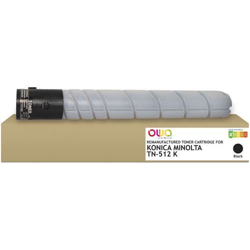 Toner refurbished Konica Minolta TN-512 - Owa Toner refurbished Konica Minolta TN-512 - Owa