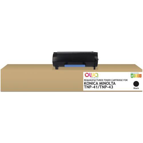 Toner refurbished Konica Minolta TNP-41 - Zwart - Owa Toner refurbished Konica Minolta TNP-41 - Zwart - Owa