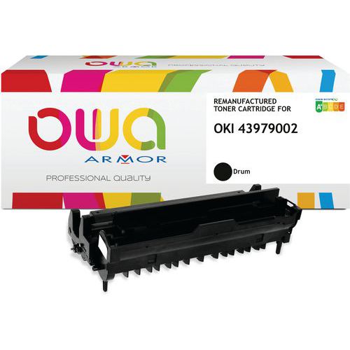 Toner refurbished OKI 43979002 - Zwart - Owa Toner refurbished OKI 43979002 - Zwart - Owa