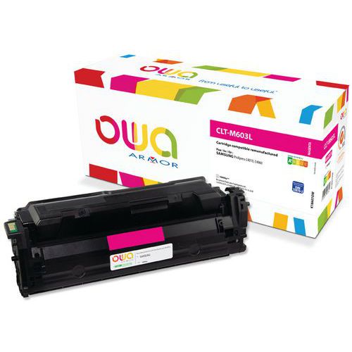 Toner refurbished Samsung CLT-M603L/ELS - Magenta - Owa Toner refurbished Samsung CLT-M603L/ELS - Magenta - Owa