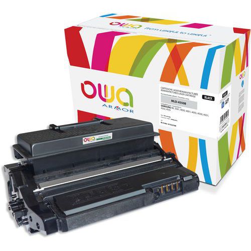 Toner refurbished Samsung ML-D4550B/ELS - Zwart - Owa Toner refurbished Samsung ML-D4550B/ELS - Zwart - Owa