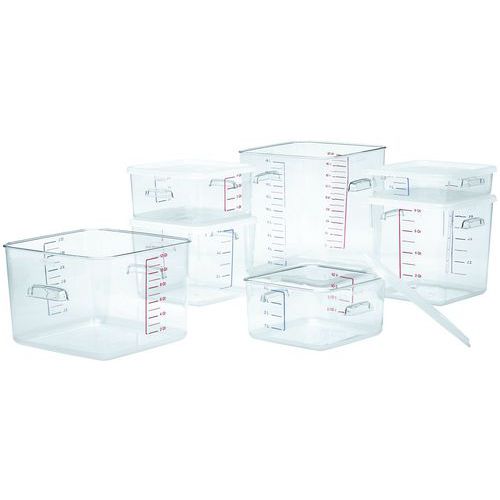 Vierkante opbergbak 1,9 l Rubbermaid Vierkante opbergbak 1,9 l Rubbermaid