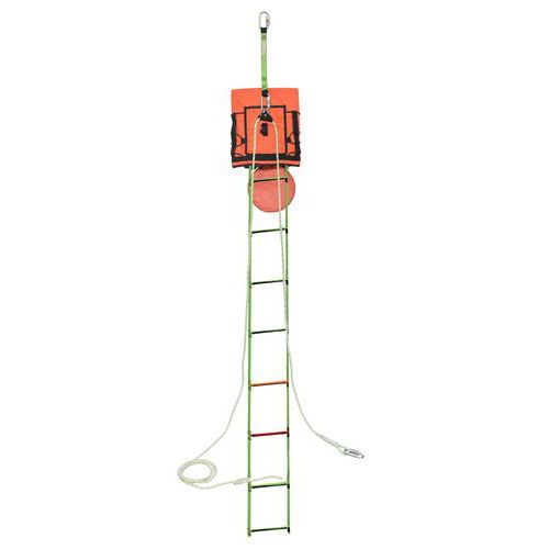 Échelle de sauvetage en sangle EVA'LAD 2 - 6 m - Kratos Safety