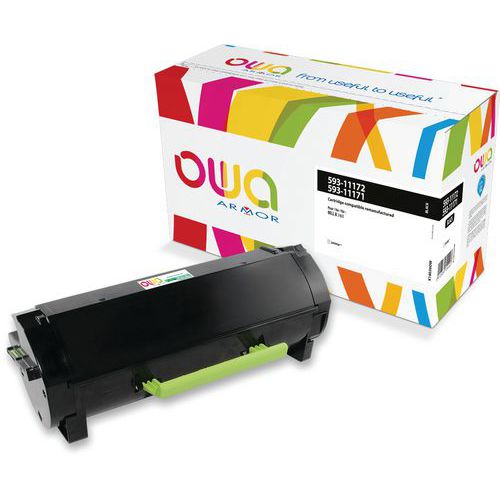 Toner refurbished Dell 593 - 11172 - 593-11171 - Zwart - Owa Toner refurbished Dell 593 - 11172 - 593-11171 - Zwart - Owa