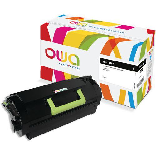 Toner refurbished Dell 593 - 11187 - Zwart - Owa Toner refurbished Dell 593 - 11187 - Zwart - Owa