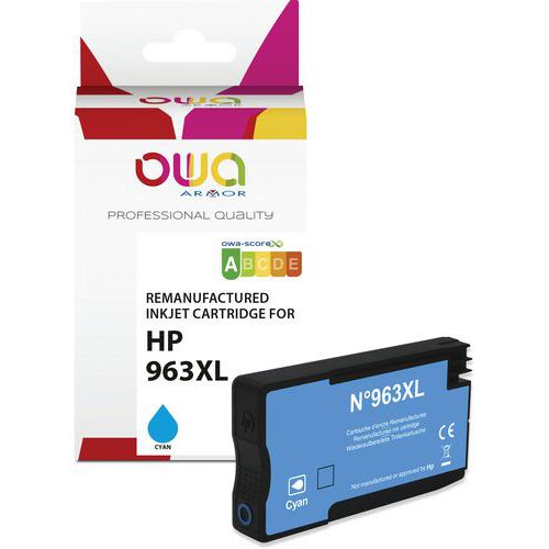 Inktcartridge refurbished HP 963XL - Owa Inktcartridge refurbished HP 963XL - Owa