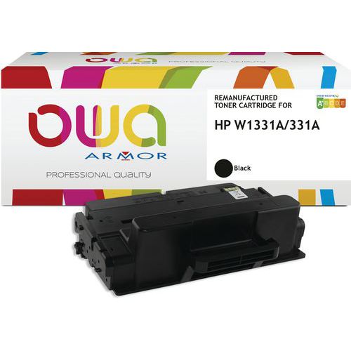 Toner refurbished HP W1331A - Zwart - Owa Toner refurbished HP W1331A - Zwart - Owa