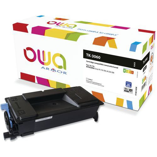 Toner remanufacturé Kyocera TK-3060 - Noir - Owa Toner remanufacturé Kyocera TK-3060 - Noir - Owa