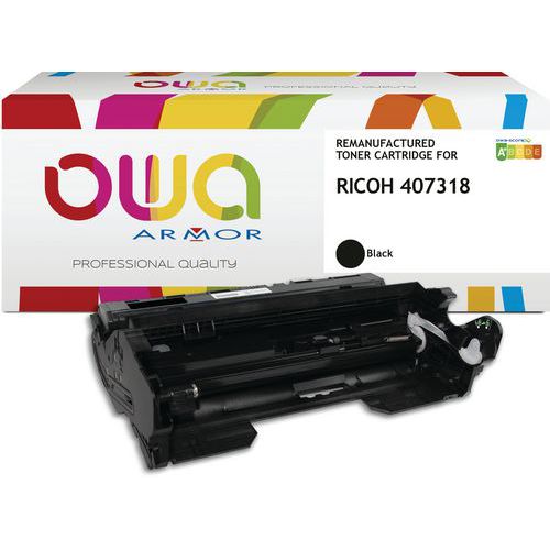Toner refurbished Ricoh 407324 - Zwart - Owa Toner refurbished Ricoh 407324 - Zwart - Owa