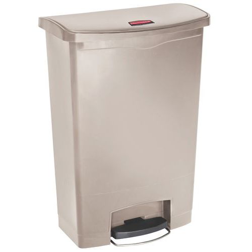 Slim Jim Step On container Front Step kunststof 90 ltr - Rubbermaid Slim Jim Step On container Front Step kunststof 90 ltr - Rubbermaid