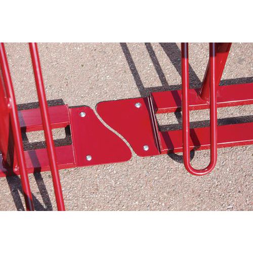 Support cycles 2 vélos pour antivol U_Mottez Manutan.be