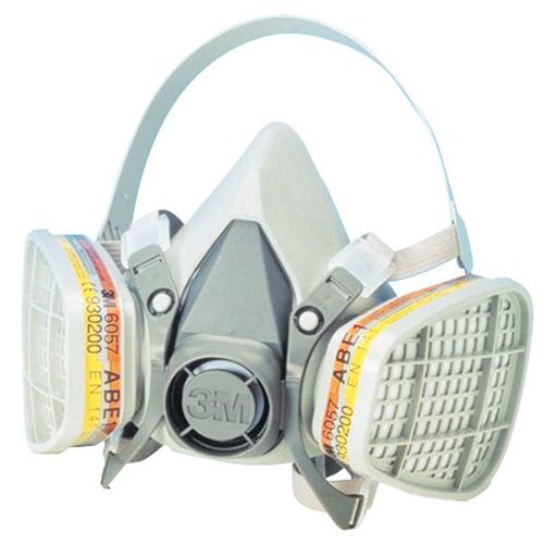 Demi-masque respiratoire réutilisable série 6200 Demi-masque respiratoire réutilisable série 6200