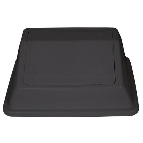 Tuimelende koepeldeksel voor afvalbak voor afvalscheiding - 40 l Tuimelende koepeldeksel voor afvalbak voor afvalscheiding - 40 l