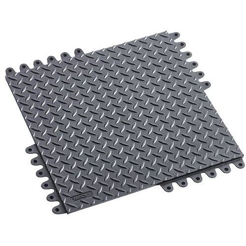 Dalle anti-fatigue industrielle modulable 573 De-Flex™ - ESD Caoutchouc - Notrax Dalle anti-fatigue industrielle modulable 573 De-Flex™ - ESD Caoutchouc - Notrax