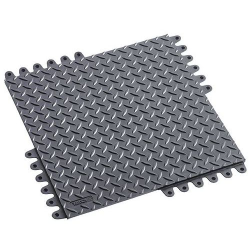 Dalle anti-fatigue industrielle modulable 573 De-Flex™ - ESD Caoutchouc - Notrax Dalle anti-fatigue industrielle modulable 573 De-Flex™ - ESD Caoutchouc - Notrax
