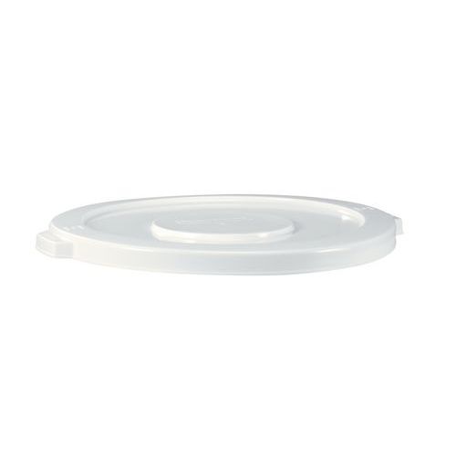 Plat deksel voor ronde container Brute 38 l. - Rubbermaid