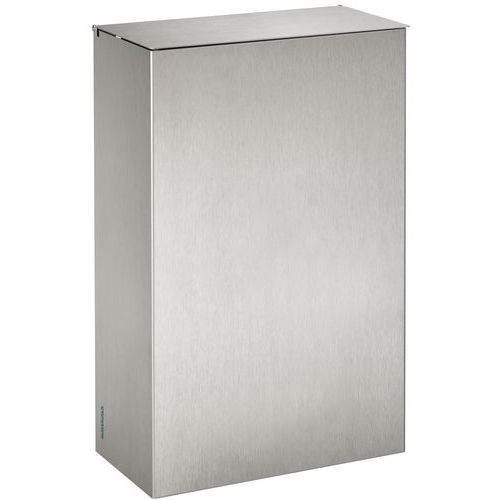 Poubelle murale 10 L avec étrier - inox brossé - Rossignol Pro Poubelle murale 10 L avec étrier - inox brossé - Rossignol Pro
