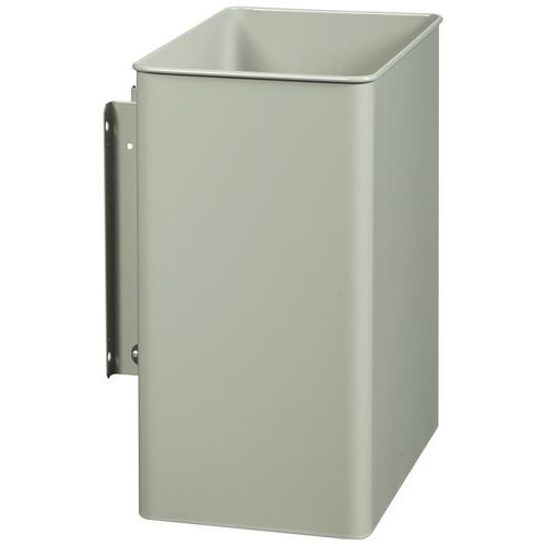 Corbeille 27 L pivotante rectangulaire Tourny_Rossignol Pro Corbeille 27 L pivotante rectangulaire Tourny_Rossignol Pro