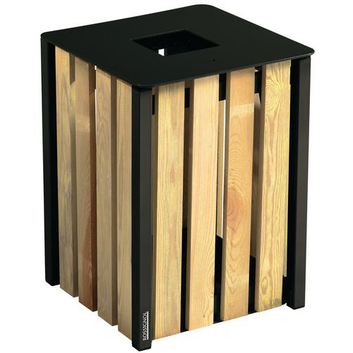 Corbeille 50 L carrée Eden_Rossignol Pro Corbeille 50 L carrée Eden_Rossignol Pro