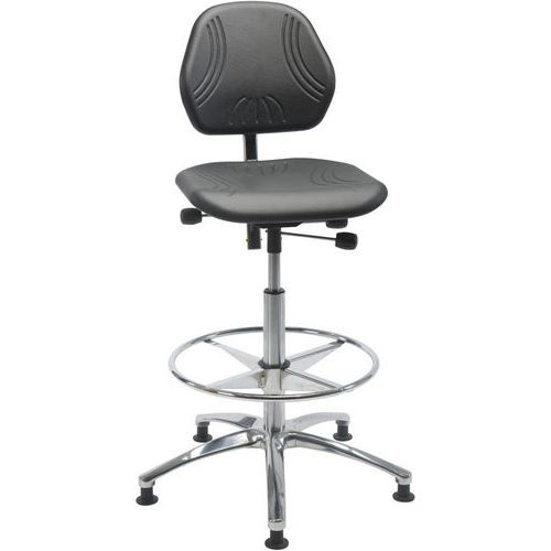 Ergonomische polyurethaan ESD-stoel Comfort - Global Professional Seating Ergonomische polyurethaan ESD-stoel Comfort - Global Professional Seating