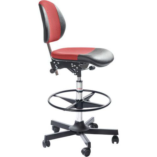 Ergonomische gevulde stoel voor de werkplaats DUO - Global Professional Seating
